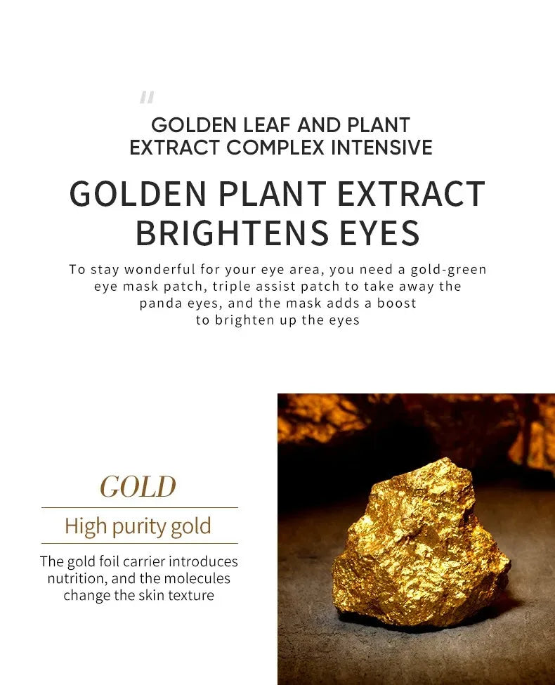 Luxiora - Masques Yeux Avocado Gold